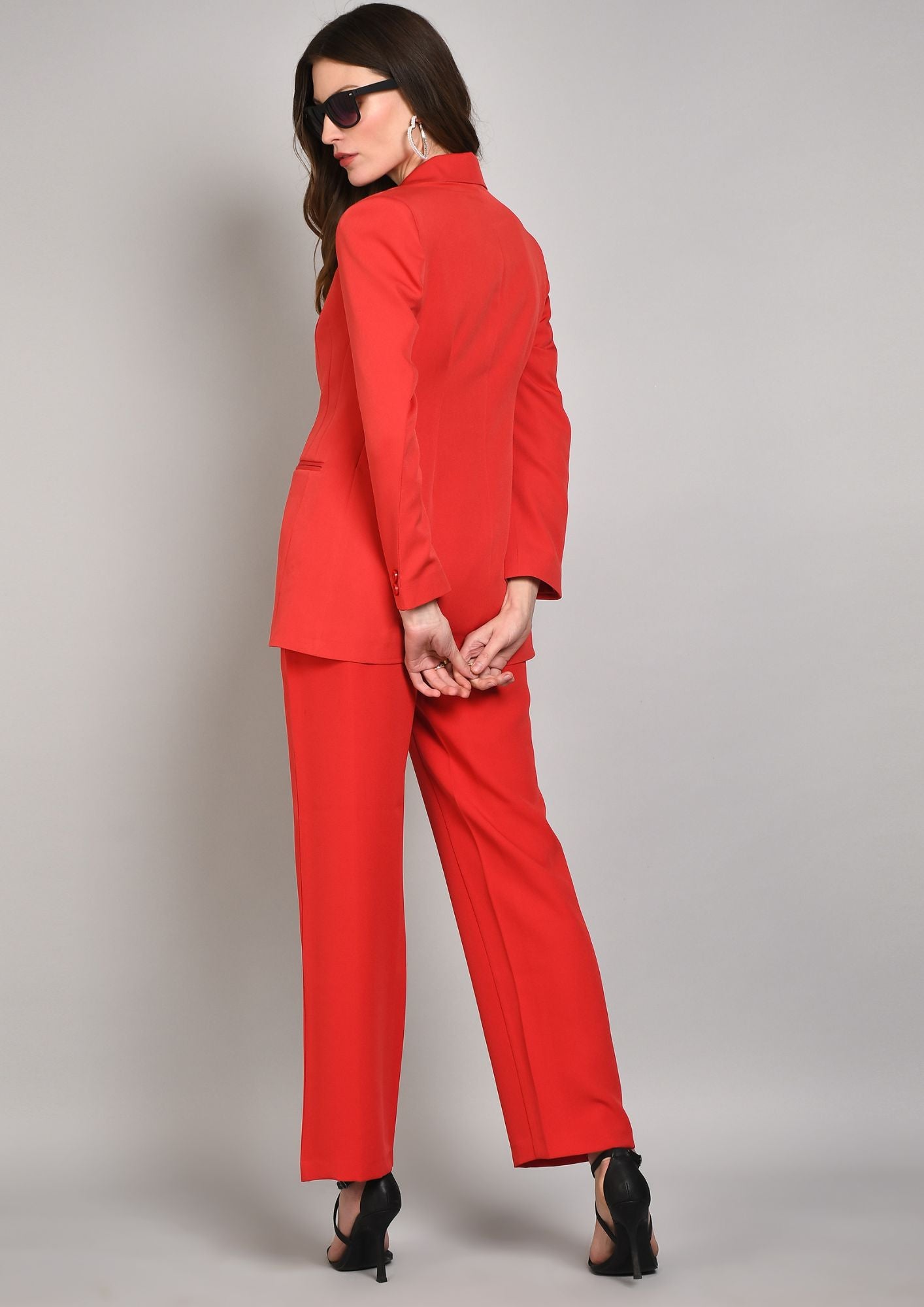 The Vivid Red Co-ord Set
