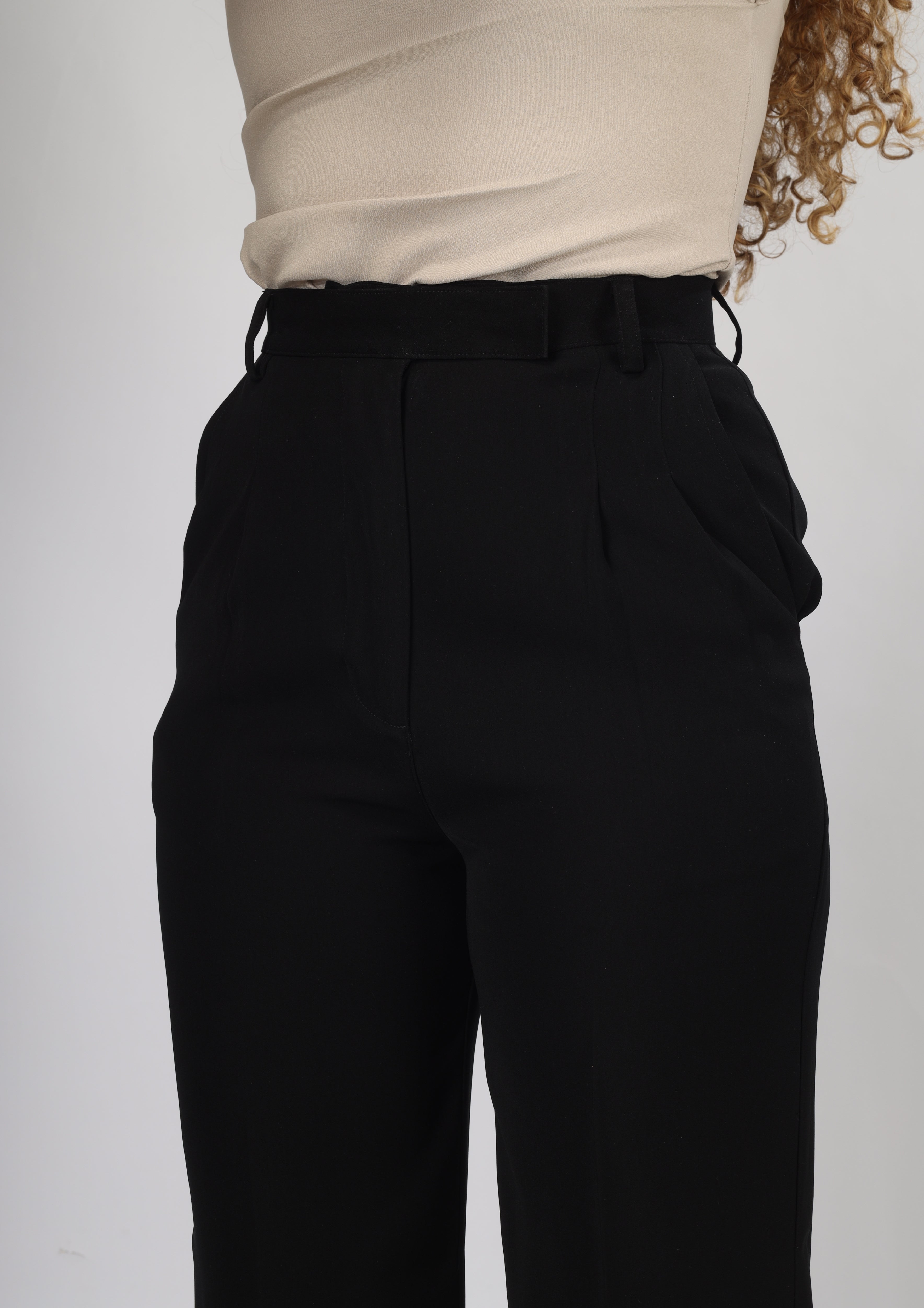 Premium Signature Wide Leg Trousers