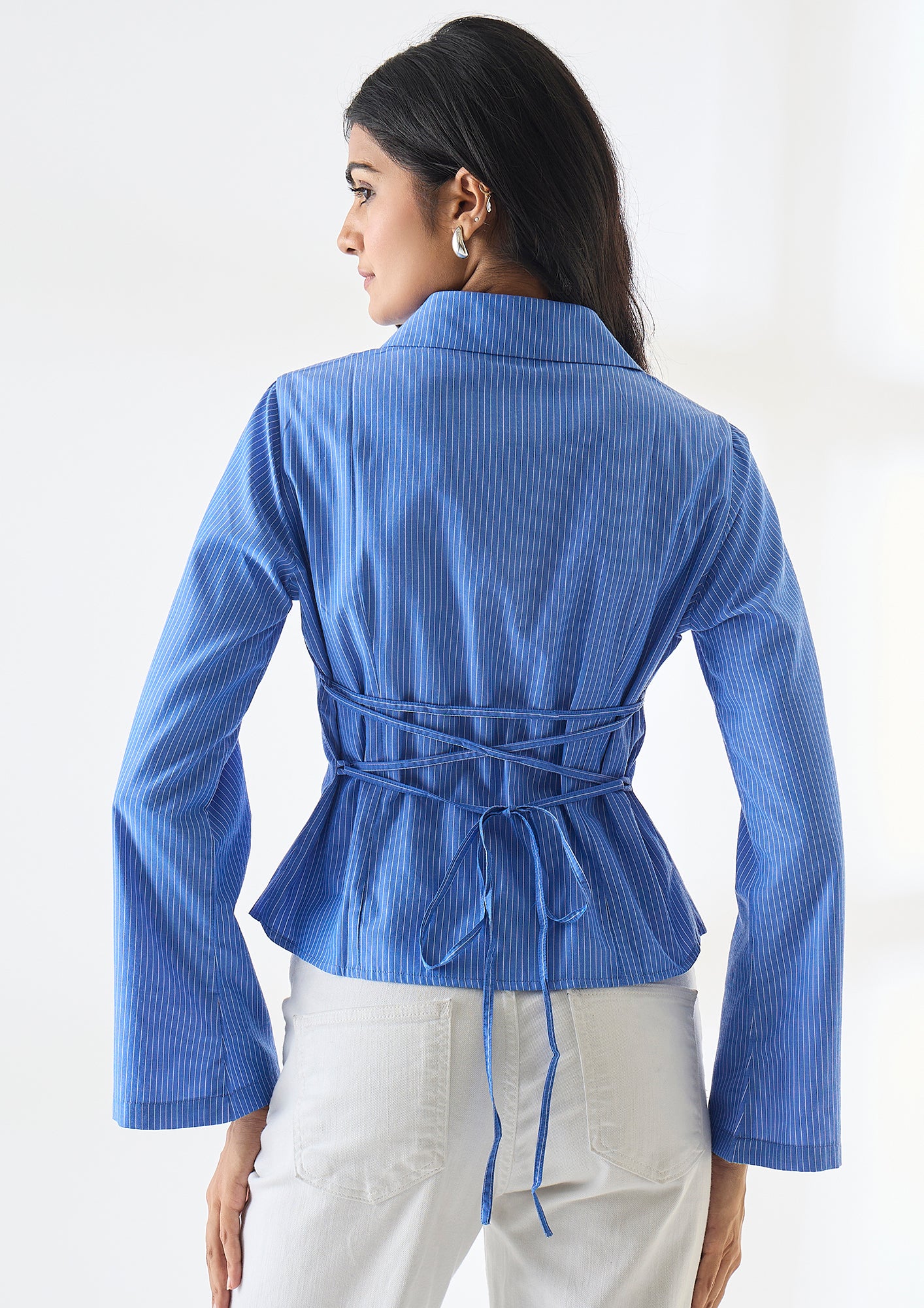Tailored Tie-Back Shirt