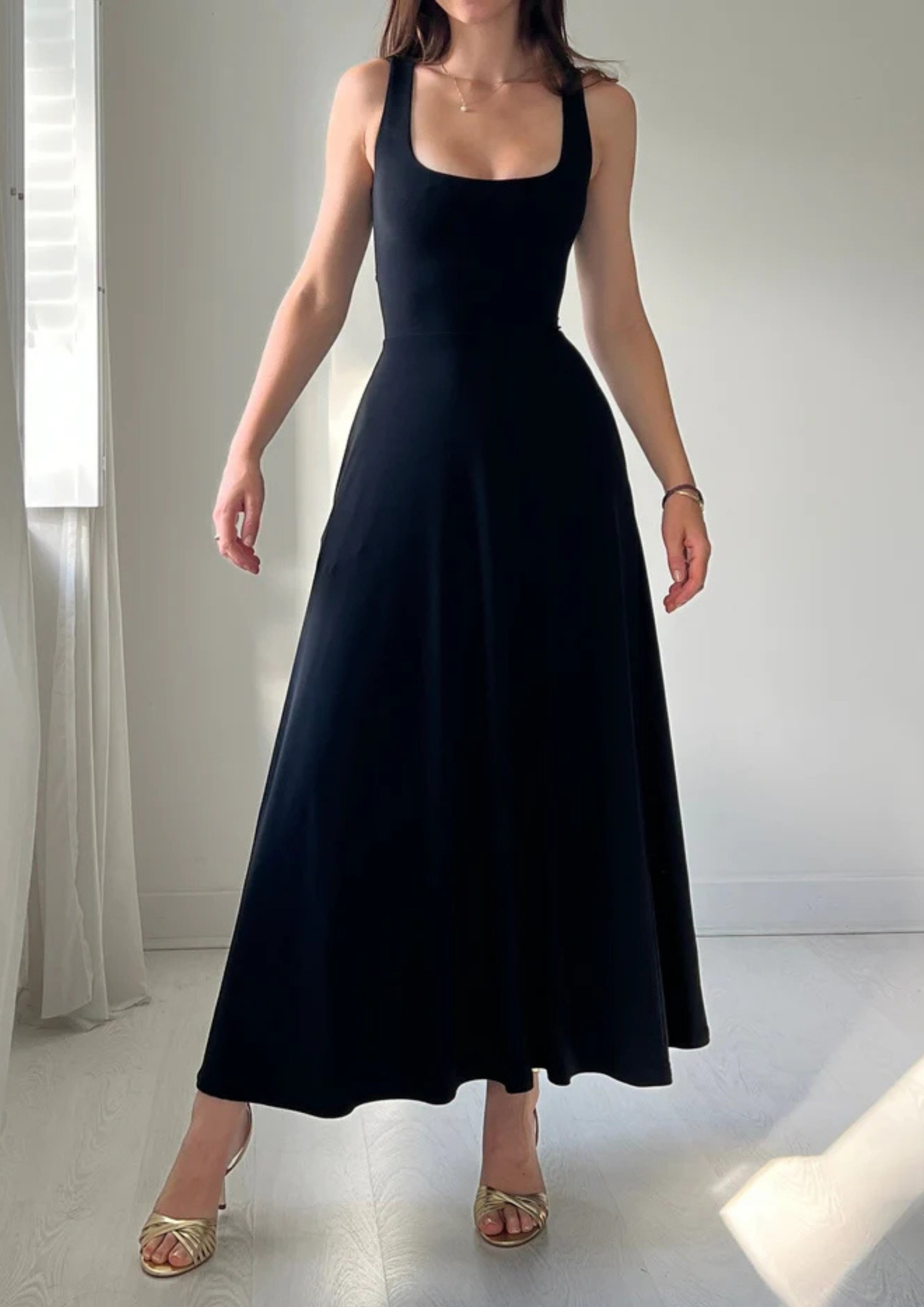 Reversible Cinch Maxi Dress