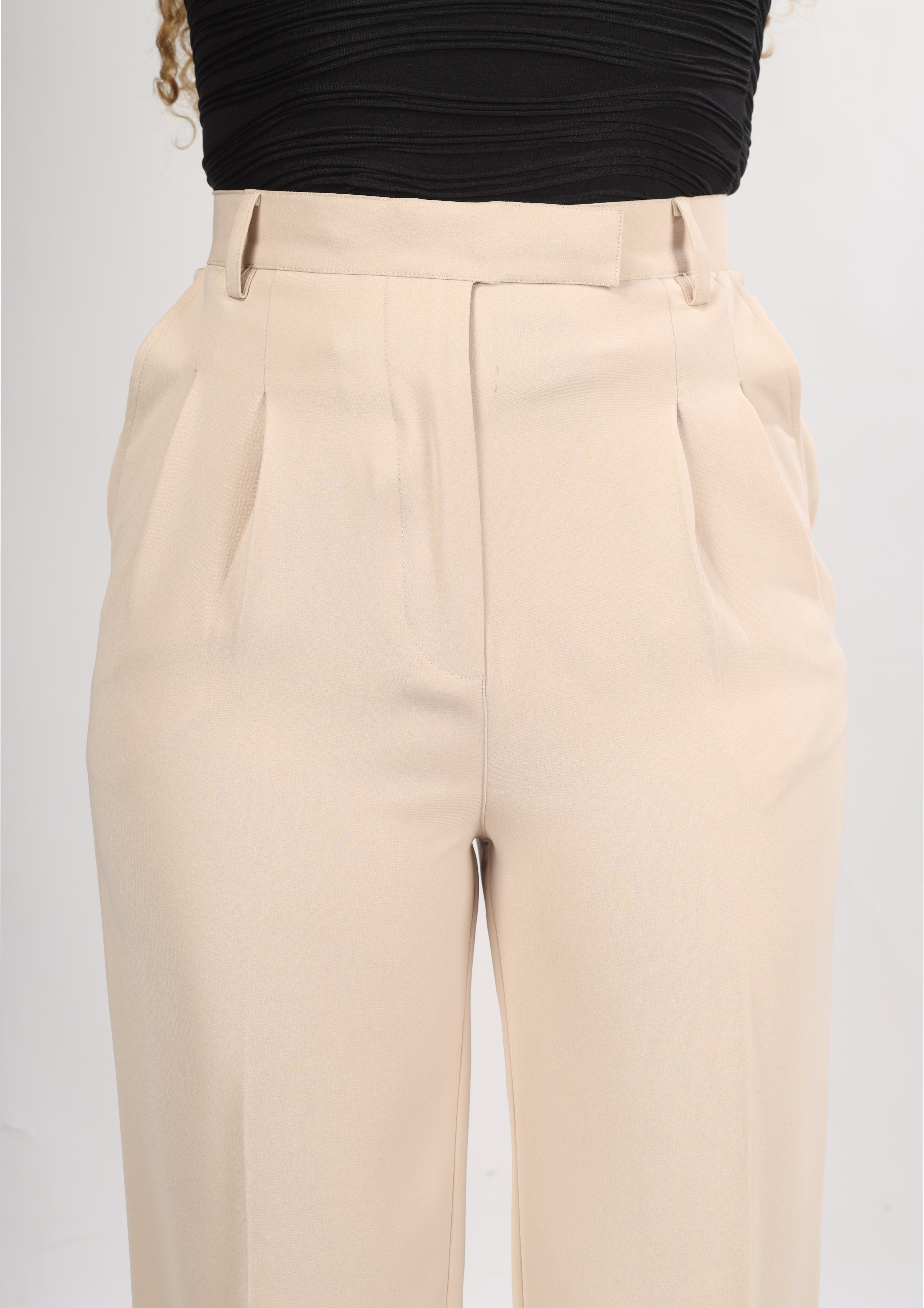 Premium Signature Wide Leg Trousers