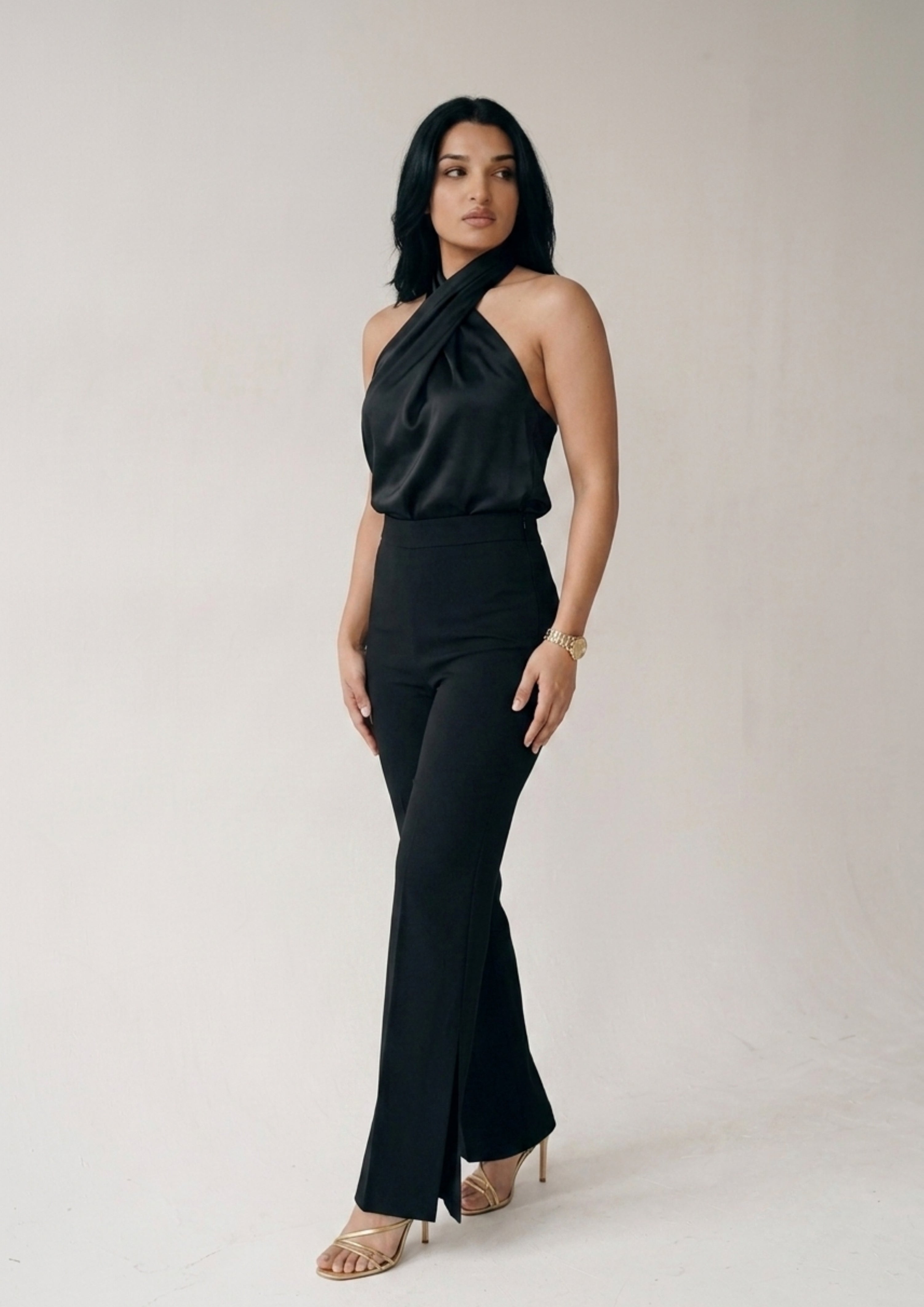 Fit & Slit Pants