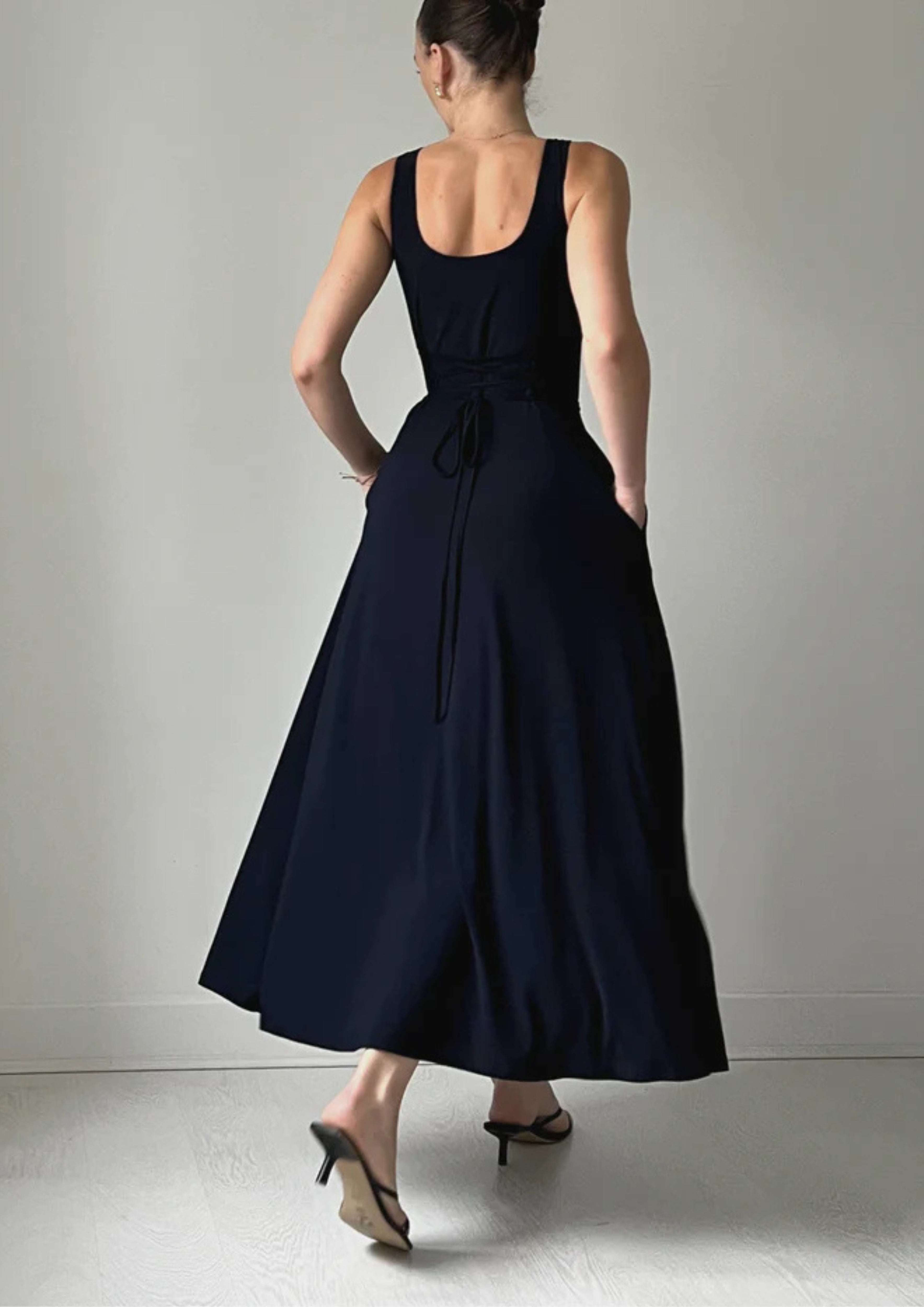 Reversible Cinch Maxi Dress