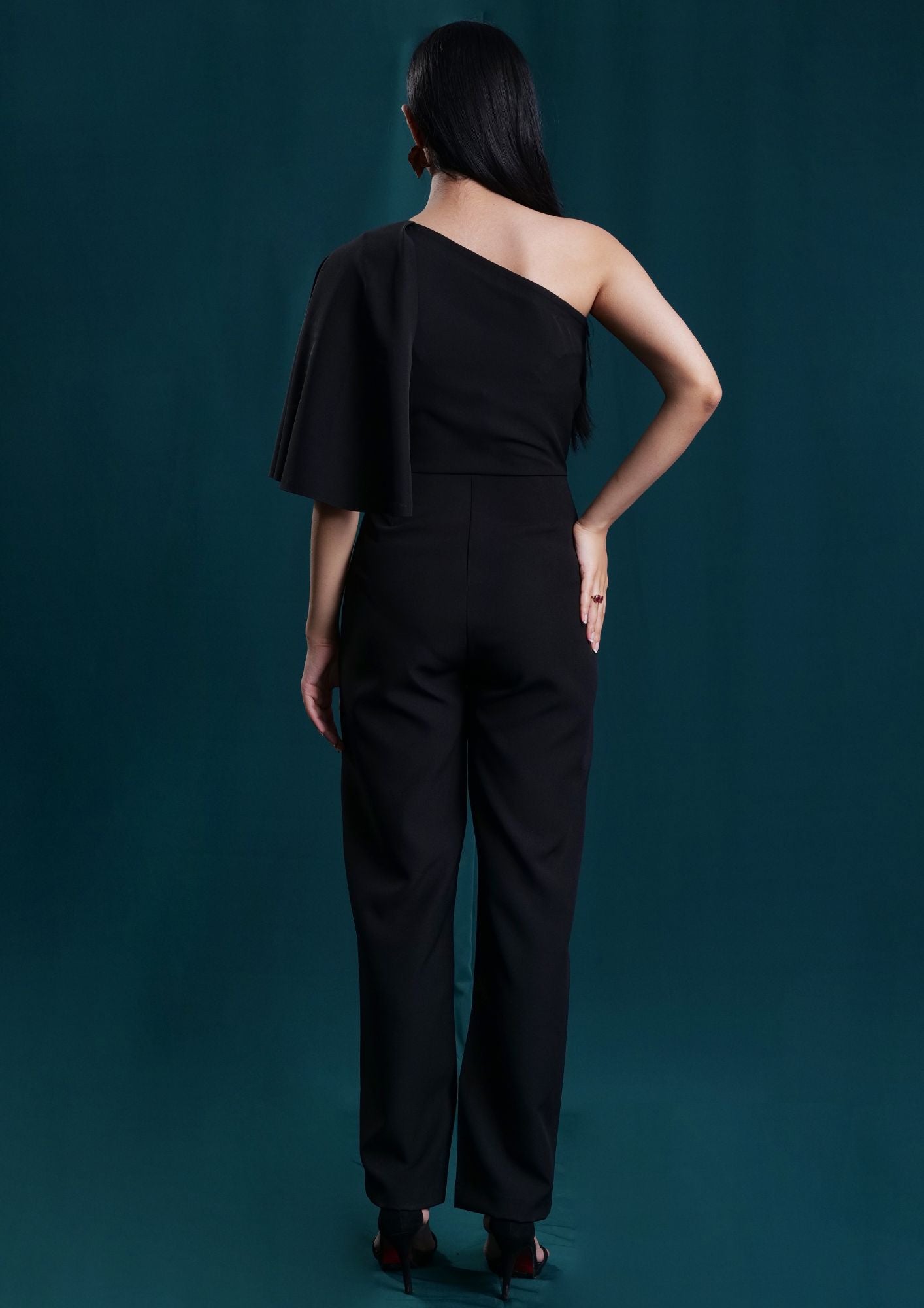 One Shoulder Jumpsuit