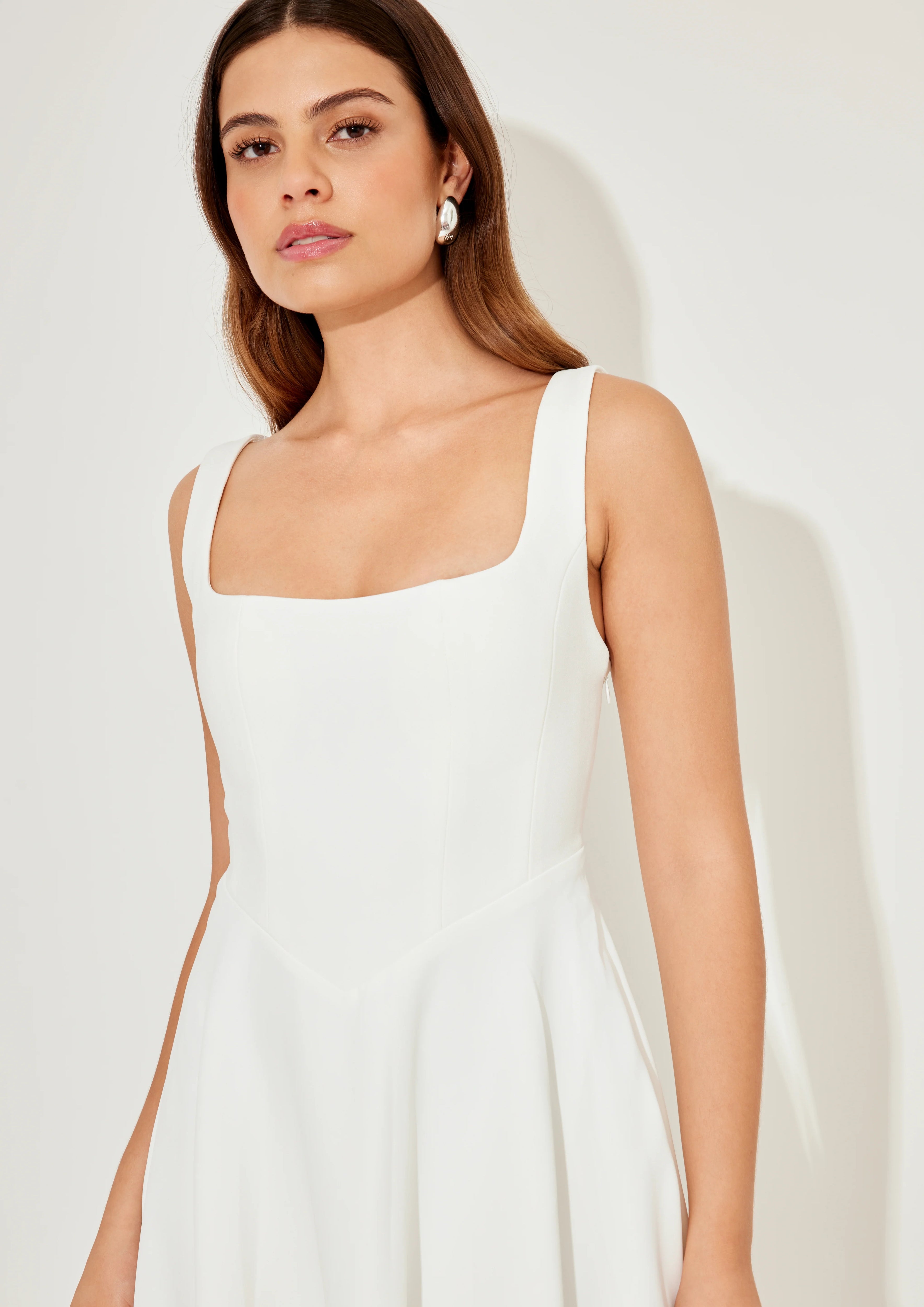 The Flare Midi Dress