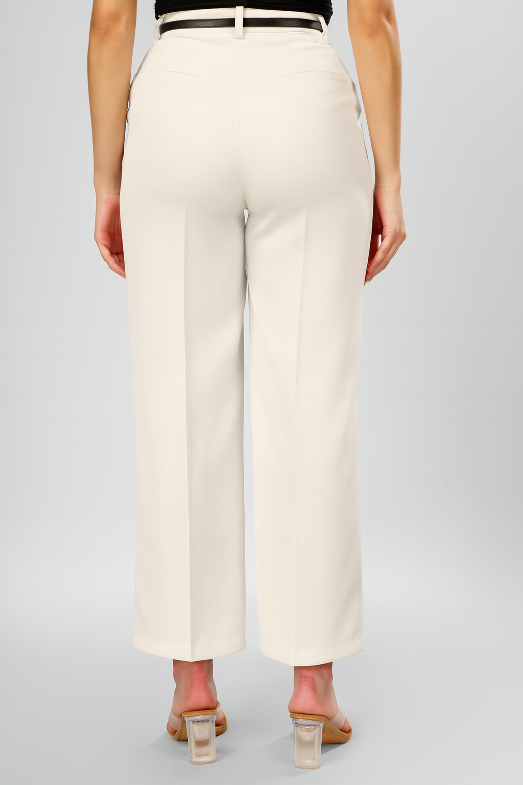 Premium Signature Wide Leg Trousers