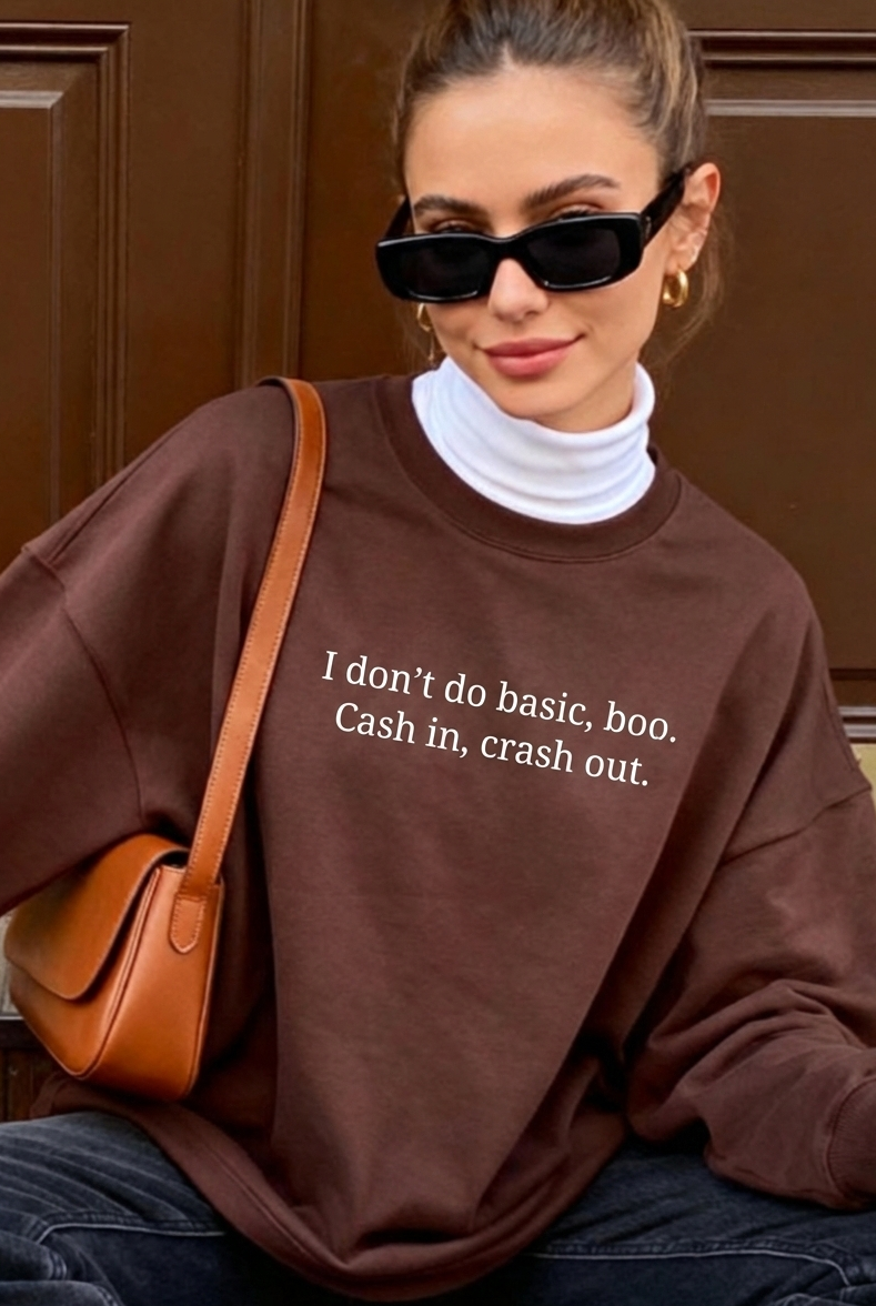 BOSSY Oversized Sweatshirt