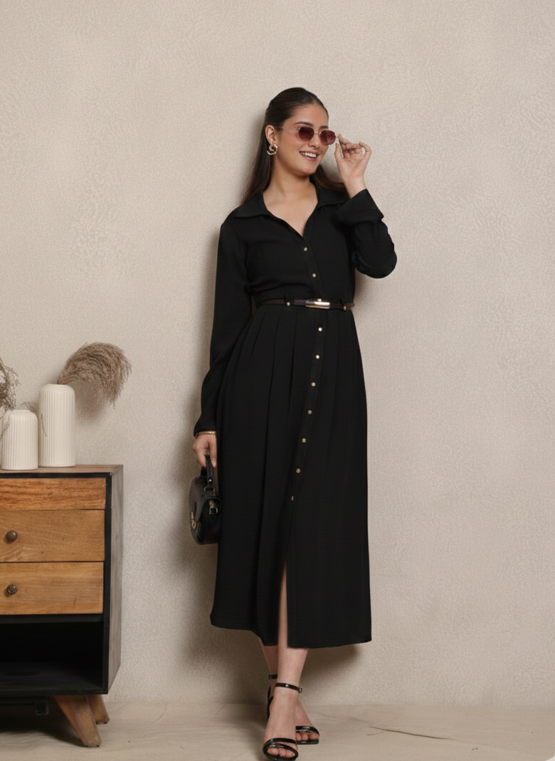 Midi Shirt Dress