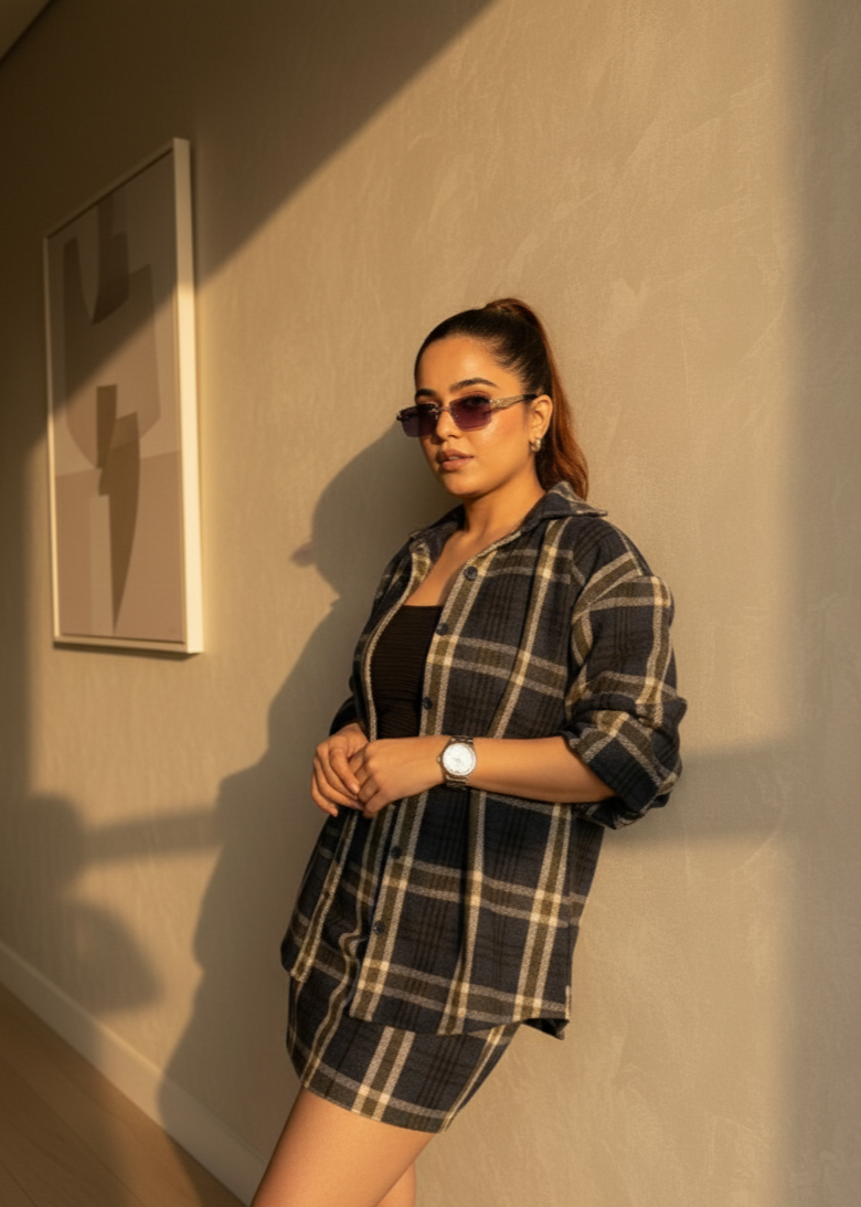 Urban Check Co-ord Set