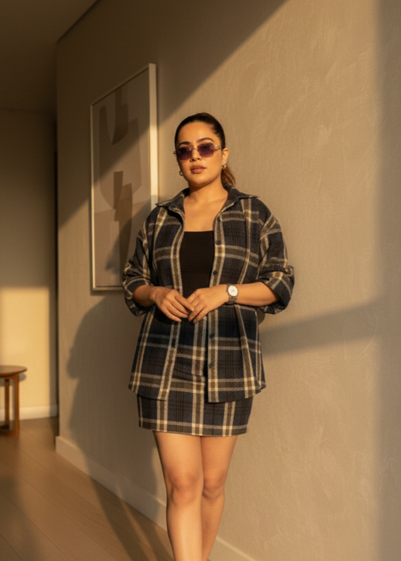 Urban Check Co-ord Set