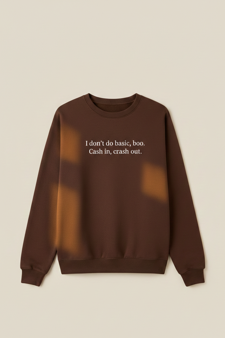 BOSSY Oversized Sweatshirt